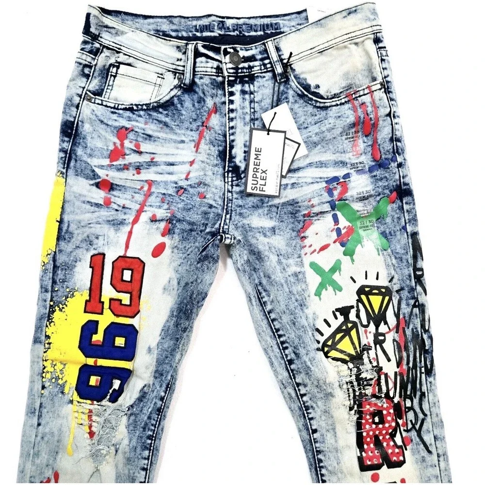 Rue 21 Supreme Flex Unisex Skinny Jeans Size 34/30